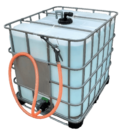 IBCコンテナに巡回給水