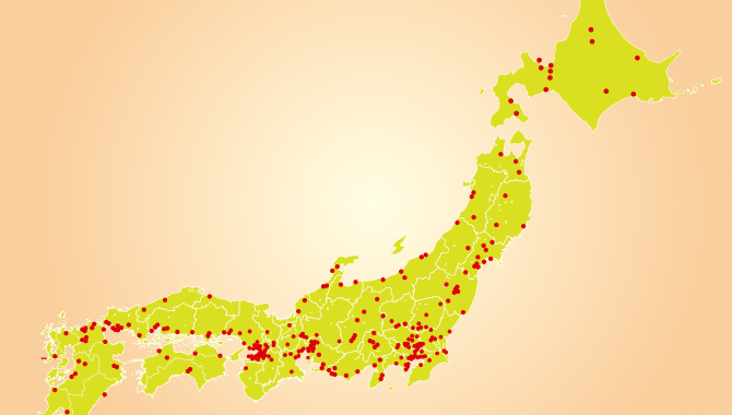 高速道路（約50拠点）も同一価格